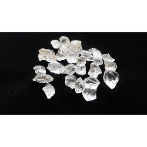 10 pcs size 5-9mm Quartz Raw Rough Natural Undrilled Loose Gemstone Bulk Quartz